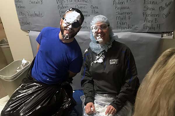 Mr. Litchfield Gets Pie in the Face