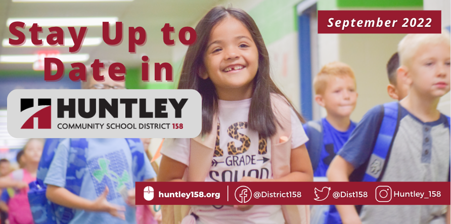 What's New in Huntley 158 newsletter header