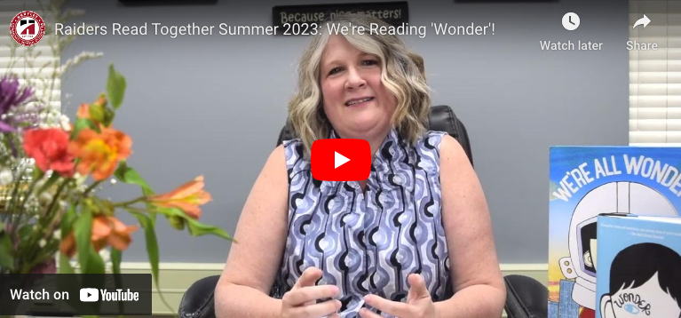 Raiders Read Together Summer 2023